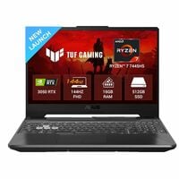 ASUS TUF A15 (2025), AMD Ryzen 7 7445HS, Gaming Laptop(RTX 3050,75W TGP,16GB DDR...