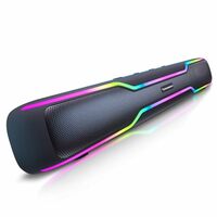 CrossBeats Blaze B50 (2025) Bluetooth 50W Soundbar Gaming RGB Light, AUX, BT, SD...
