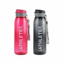 CELLO Athlete Flip Top Lid Water Bottles Set of 2, 800ml Each | Unbreakable & Hy...