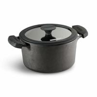 Tramontina TITANEX 24cm/4.9L Pre-Seasoned Heritage Cast Iron Casserole with Toug...