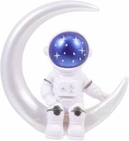 Cute Outer Space Astronaut Figurine Action Figure Toys Statue for Showpiece Home...