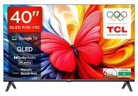 TCL 101 cms (40 inches) V5C Series Full HD Smart QLED TV Google TV 40V5C...