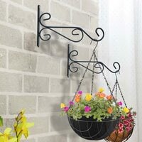 TrustBasket Evander Wall Bracket for Hanging Plants (Pack of 5)