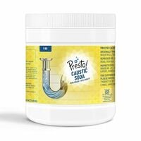 Amazon Brand - Presto! Caustic Soda Powder | 1 Kg | 98% Pure | Powerful Pipe & D...