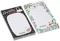 Solimo Notepad (6.5” x 3.5”) Daily Undated Planner, Bucket List, Appointment...