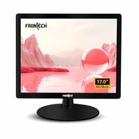FRONTECH 17 Inch HD LED Monitor  (MON-0065,Black)