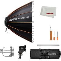 Godox P88 Kit Parabolic Softbox, Quick-Setup Bowens Mount for Godox SL-60W SL150...