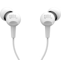 JBL C100SI Wired In Ear Headphones with Mic, JBL Pure Bass Sound, One Button Mul...