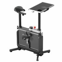 KINGSMITH W1B All-in-one Exercise Bike, Foldable Under Desk Bike, Indoor Exercis...