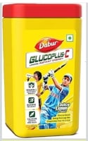 Dabur GlucoPlus-C Nimbu Pani - 400g Glucose Powder |Vitamin C Helps Boosts Immun...