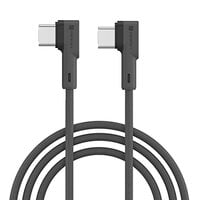 Portronics Konnect L 60W PD Type C to Type C Mobile Charging Cable, 1.2M, Fast D...