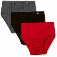 Jockey 1406 Women's High Coverage Super Combed Cotton Mid Waist Hipster with Con...