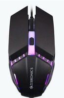 ZEBRONICS ZEB PHERO Gaming Mouse  (USB 2.0, RAINBOW LED)