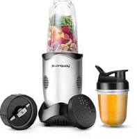 Longway Nutri Power 600 W Juicer Mixer Grinder  (Nutri-Power-2J | 2 Jars | Sil...