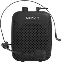 Digimore D-1200 10W Portable Voice Amplifier | Wired Head Mic| 6 Hrs Battery for...