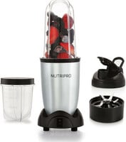 NutriPro Blender 500 W Juicer Mixer Grinder  (Nutri | 2 Jars | Silver)...