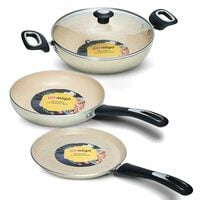 Impex Migo Non Stick Cookware Set, Induction Bottom 3 mm Thick, Festival Gift Se...