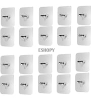 eshopy Nail Free Wall Screw Self-Adhesive Non-Trace No Drilling Bathroom Install...