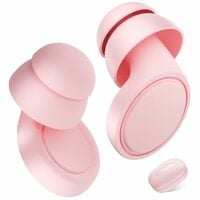 PEATOP Ear Plugs Ultra-Comfortable Reusable Earplugs, Washable Silicone Swimming...