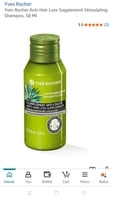 Yves Rocher Anti-Hair Loss Supplement Stimulating Shampoo, 50 Ml