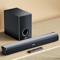 Mivi Fort H160 Soundbar, 160 Watts, 2.1 Channel, Multi-Input and EQ Modes, BT v5...