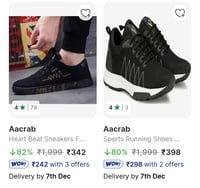 Upto 80% Off On Aacrab Shoes
