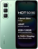 Infinix Hot 50 5G (Sage Green, 128 GB)  (8 GB RAM)