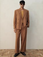 Buy H&M Men Regular Fit Suit Trousers - Trousers for Men 37071750 | Myntra...