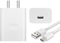 OPPO 45 W SuperVOOC 4 A Wall Charger for Mobile with Detachable Cable  (White,...