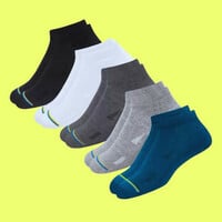 MJE Men & Women Solid Ankle Length, Peds/Footie/No-Show