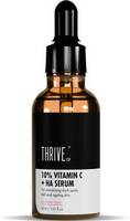 ThriveCo 10% Vitamin C Serum with Hyaluronic Acid | Reduces Dark Spots, Dull & A...