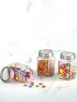 Buy Cello Transparent 3 Pieces Glass Containers 300 Ml - Container  | Myntra...