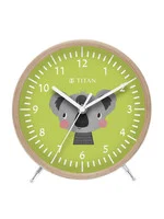 Buy Titan Green & Brown Printed Contemporary Wall Clock T0004WA01 - Clocks for U...
