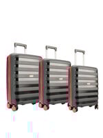 Buy Police Set Of 3 Trolley Suitcases - Trolley Bag for Unisex 37844238 | Myntra...